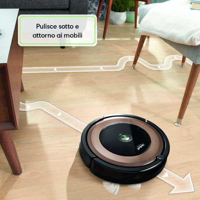 Roomba 895: pulisce sotto tutti i mobili