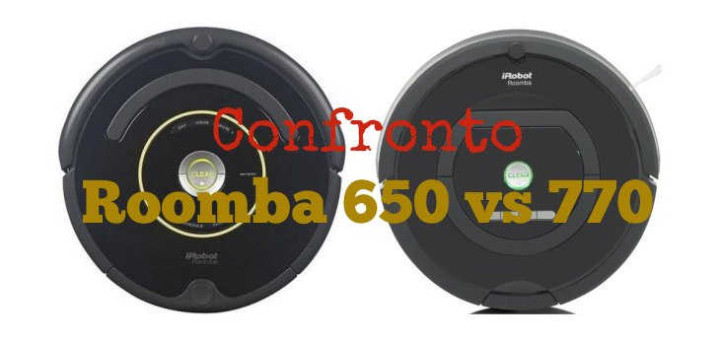Roomba 650 vs 770