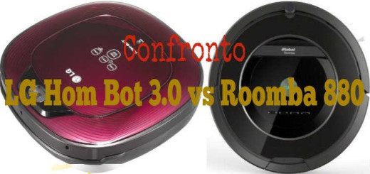Lg Hom Bot 3.0 vs Roomba 880 confronto
